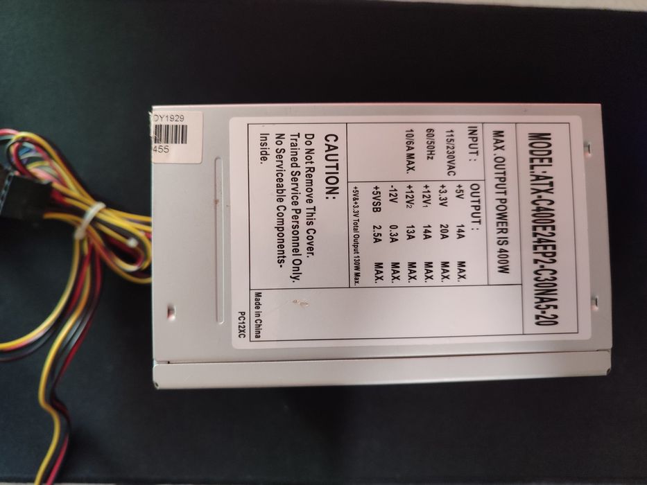 Блок живлення 400W ATX-C400E24EP2-C30NA5-20