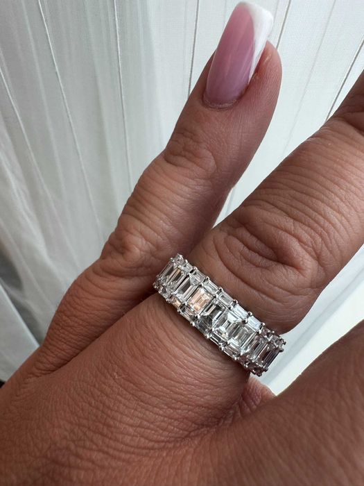 Pierścionek z diamentami naturalnymi 3.75 CT Infinity