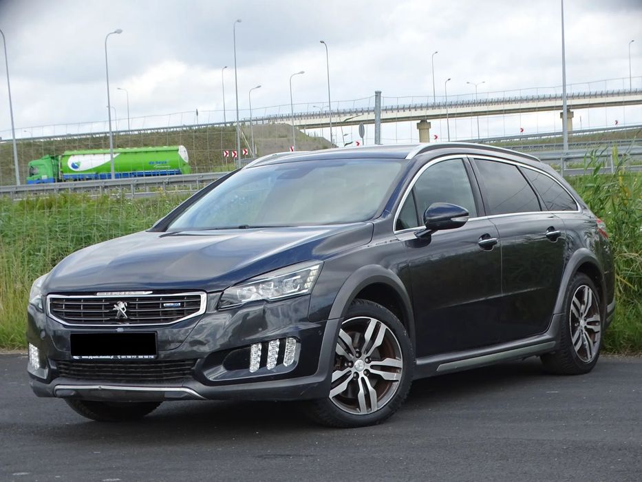 Peugeot 508 RXH+Panorama+El. Skórzane Fotele+Nawigacja+Kamera Cofania+LED+Hak