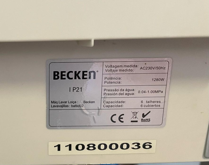 Máquina de lavar loiça, 55 cm