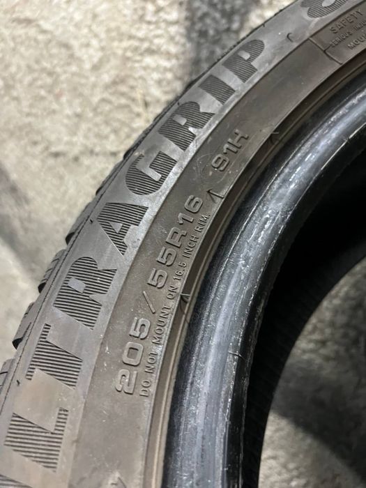 Автошини зимові GOOD YEAR 205/55/16 (2шт)Колеса,Гума,Скати, Шини)