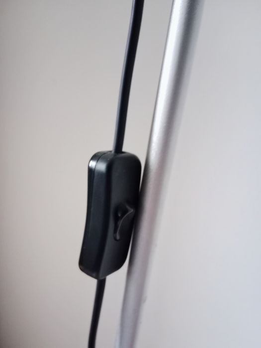 Lampa podłogowa szara/srebrna K-MT-201 KAJTEK