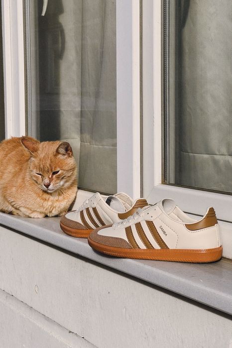 Кросівки адідас самба шоколадні (та білі,чорні,беж) 36-44 розміри