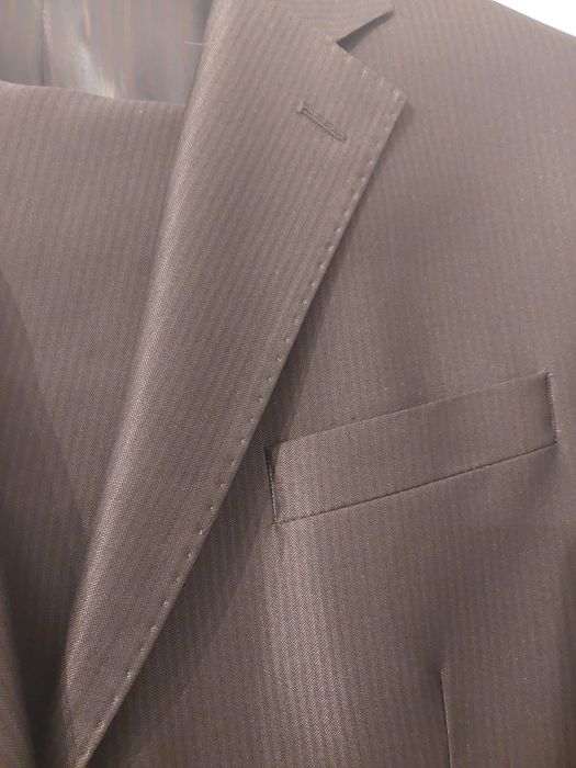 Garnitur meski kolor czekoladowy