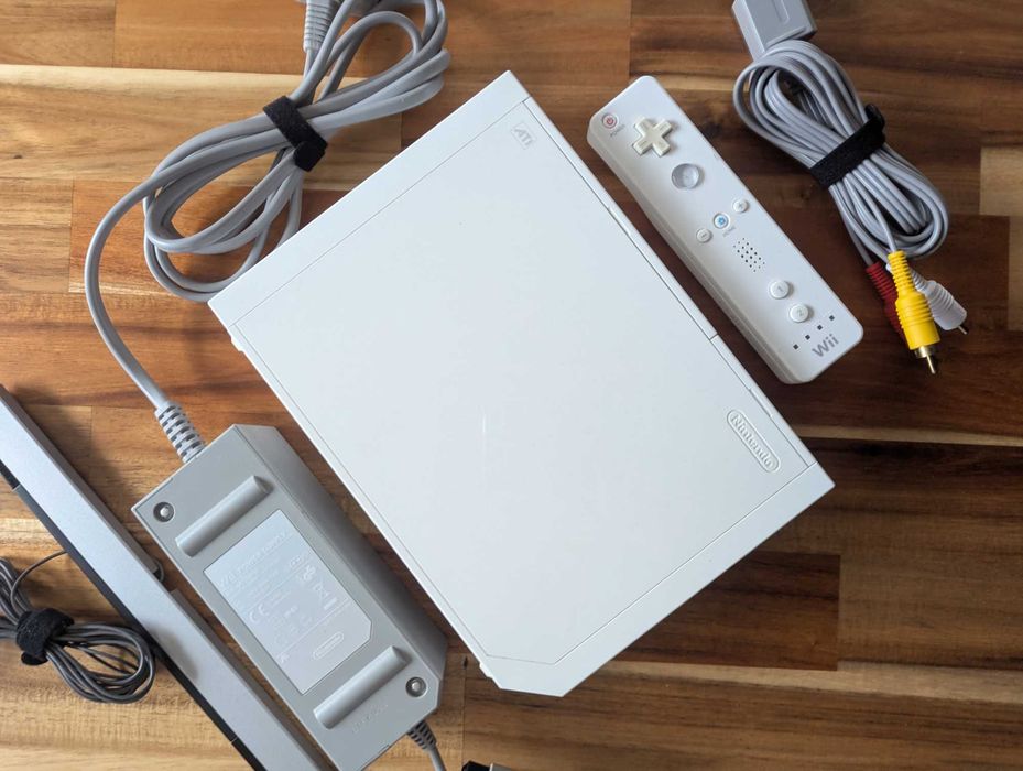 Konsola Nintendo Wii White Bardzo Dobry Stan