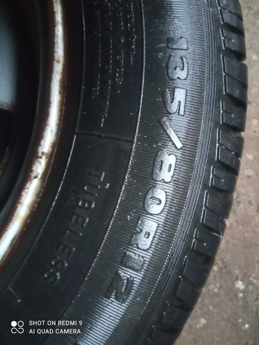 Koło i 2 felgi stalowe 12