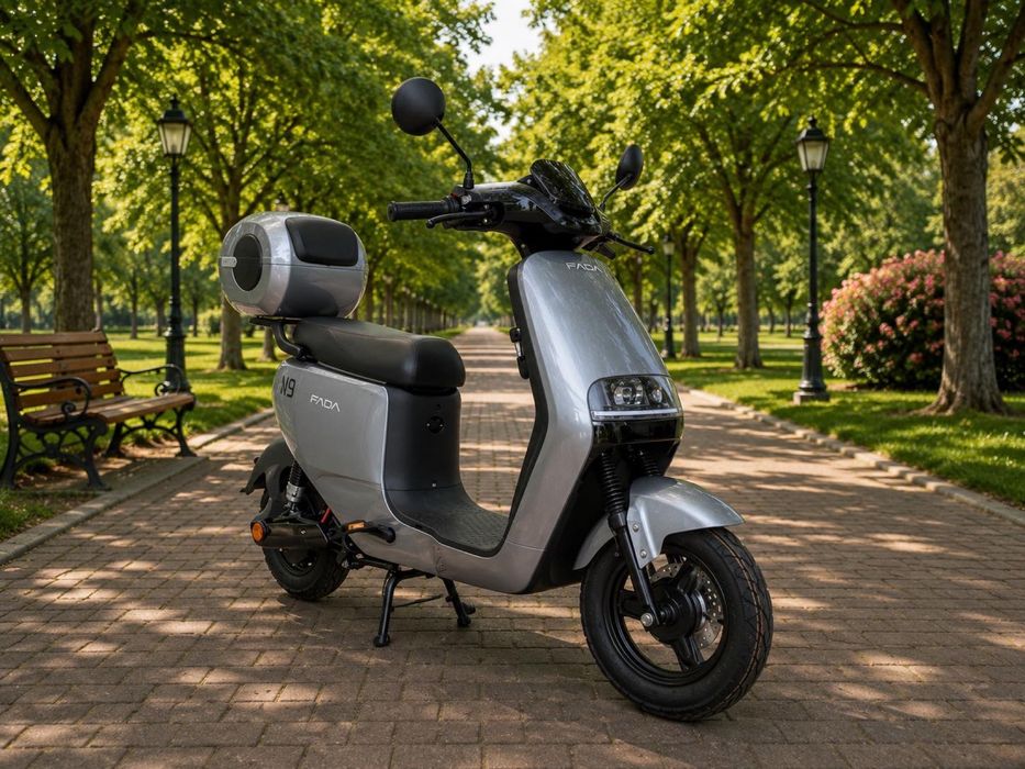 FADA N9 1200W 25Ah Чорний | Потужний Електроскутер