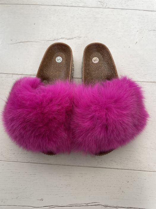 Klapki buty sandały jenot naturalny fuksja 39,40