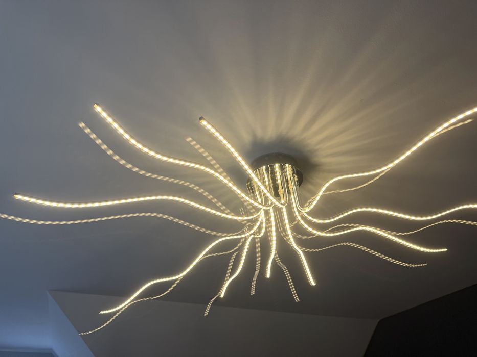 Lampa sufitowa plafon ledowa duza 120cm