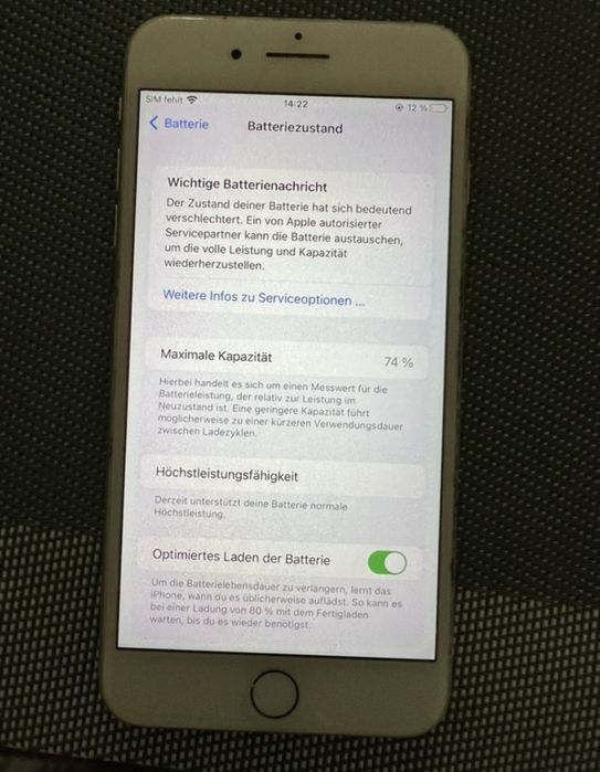 iPhone 7 Plus 32GB – 85€