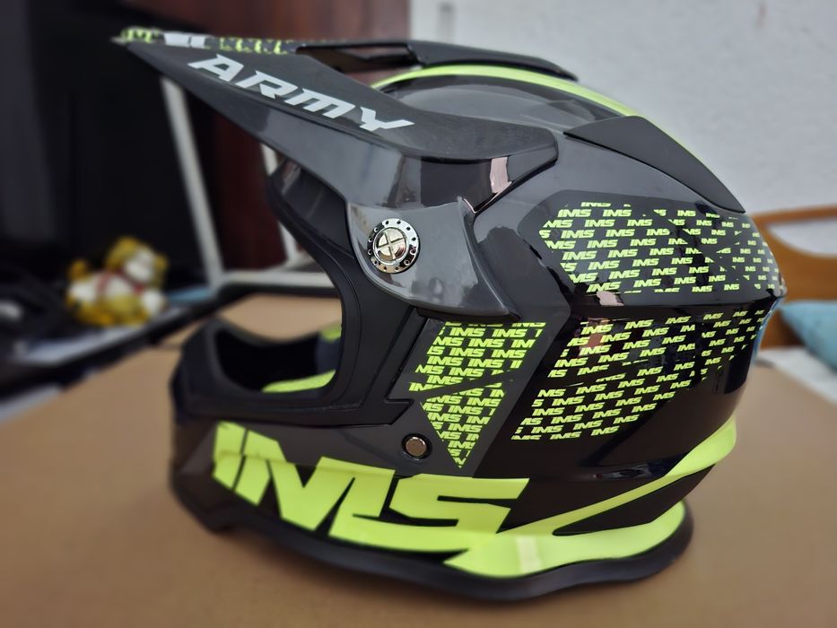 Vendo capacete ims como novo