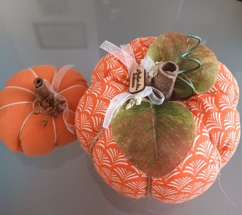 Conjunto de duas abóboras