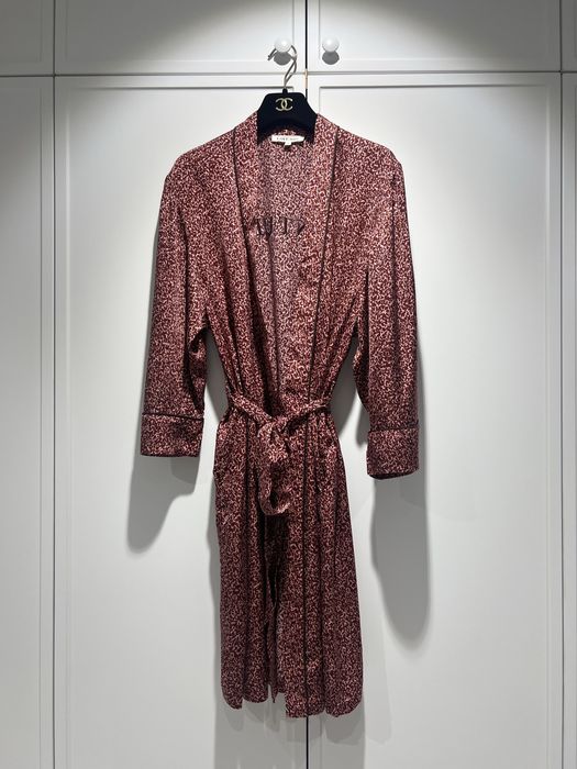 Love Stories сатиновий леопардовий халат кімоно Zhilyova La Perla