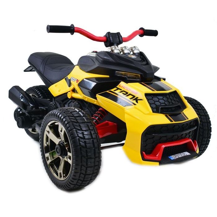 Mega Mocny Motor 3 Kołowy Land 33, Amortyzatory, Miękkie Koła/Xb3118