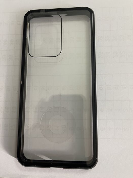 Capa de Pele e Caixa Magnetica para Samsung Galaxy S20 Ultra e Iphone