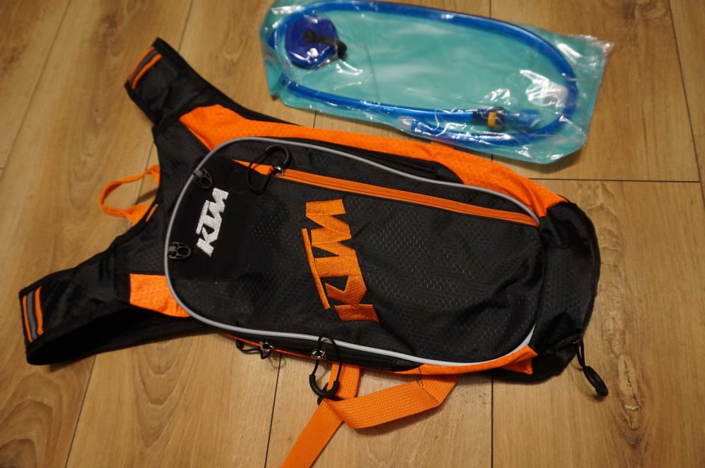 Plecak hydracyjny z bidonem KTM