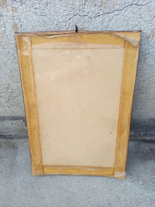 Obrazek tłoczony, miedź,głową Chrystusa ,vintage.