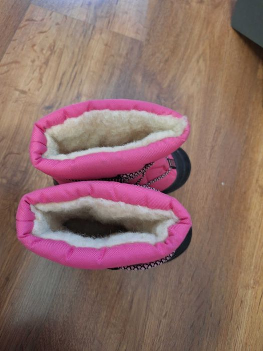 Zimowe buty śniegowce dla dziecka DEMAR ocieplane wełną 24/25