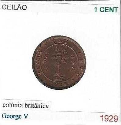 Ceilão - - - - - Moedas