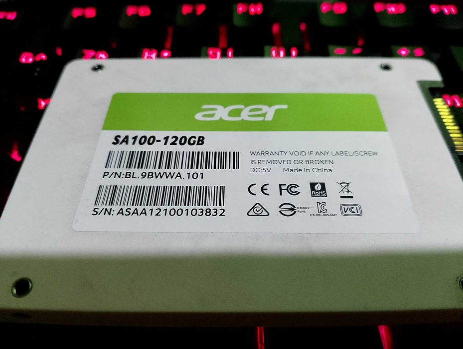 ssd Acer 120gb sa100-120gb