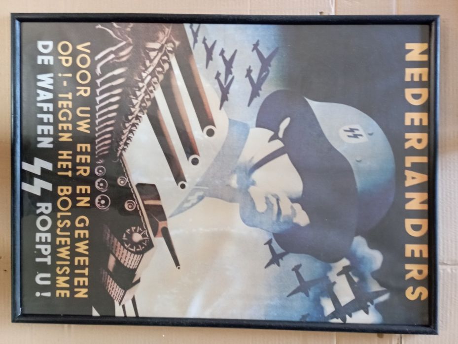 4 posters reprodução da segunda guerra mundial