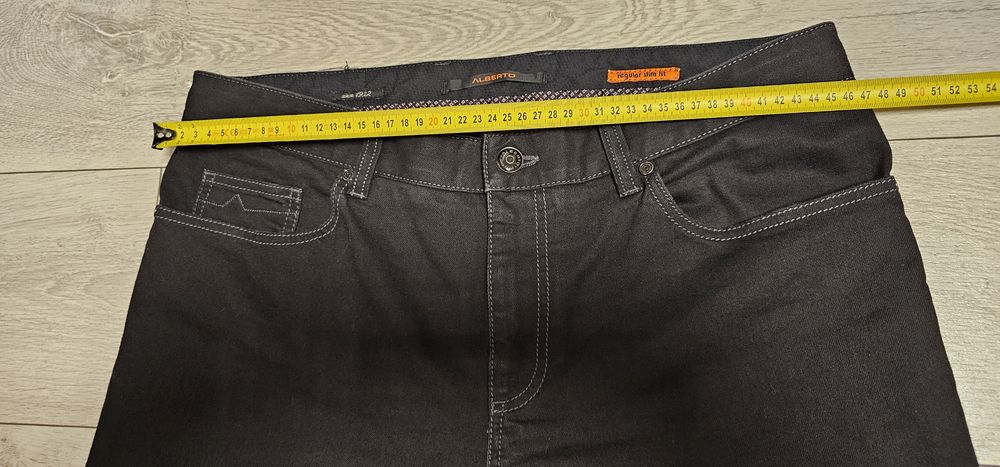 Alberto Pipe Premium męskie spodnie dżinsowe roz. W35 L32 stan idealny