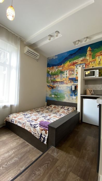 В Харькове. Свою малогоборитку сдам.