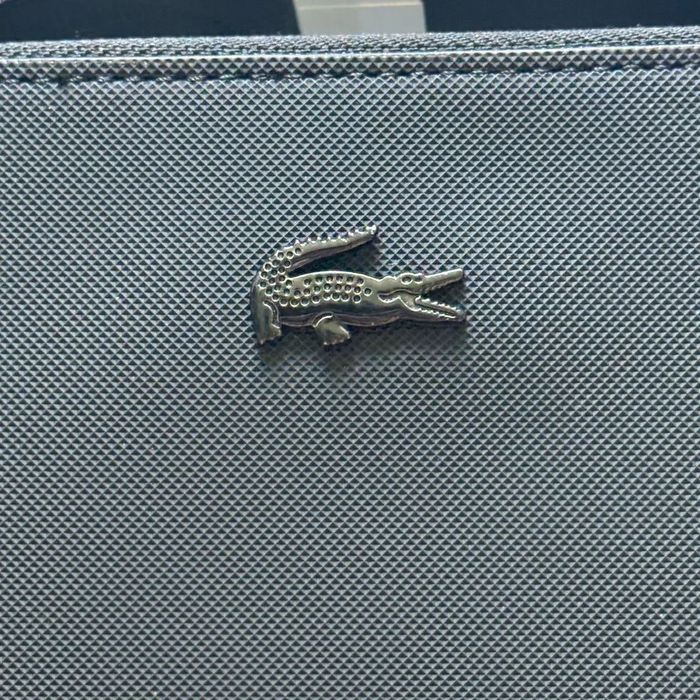 Мессенджер через плече Lacoste, чорний