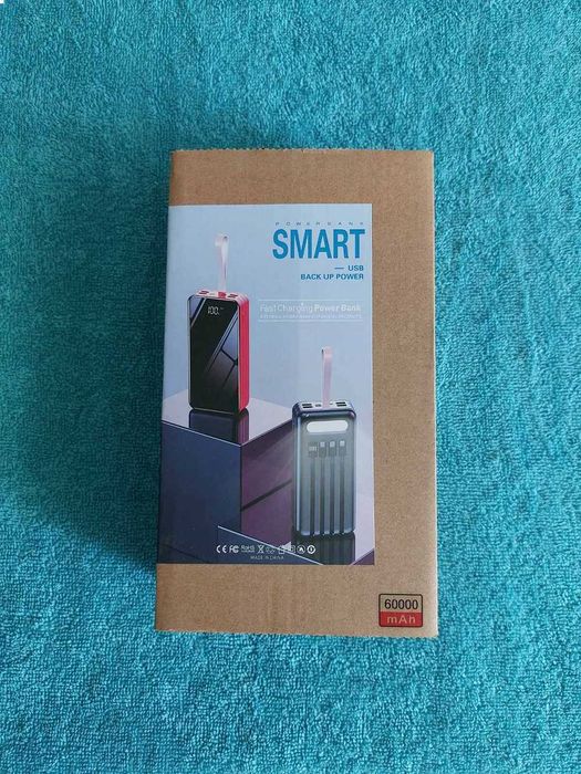 Павербанк 60000 з ліхтариком PowerBank с фонариком