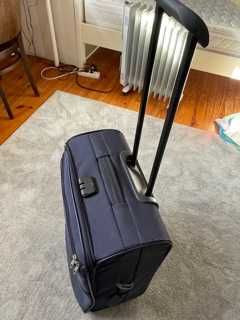 SAMSONITE Mala de cabine mole com rodas e cadeado