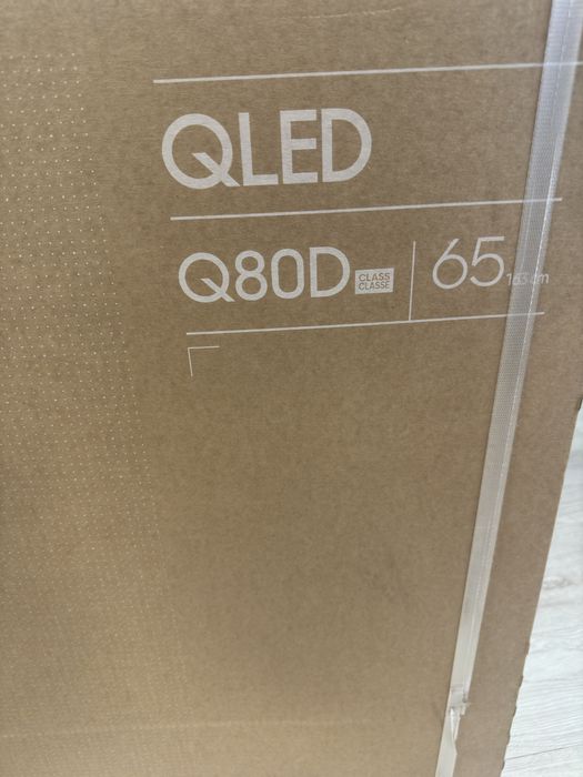 Телевізор Samsung 65q80d Новий Гарантія 1 Рік Qled 120 Герц