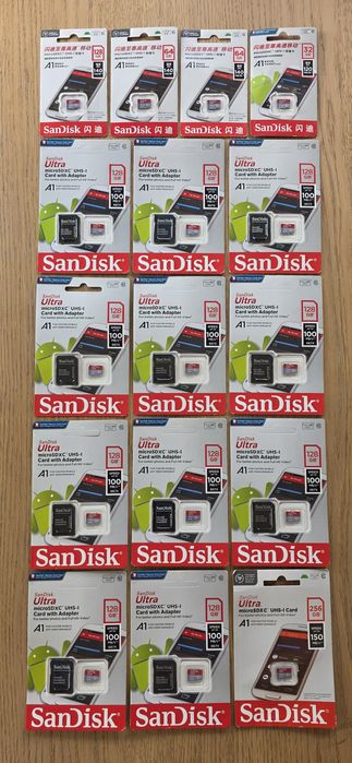 Sandisk Karta Pamięci Micro SD 4K 128GB 100Mb/s