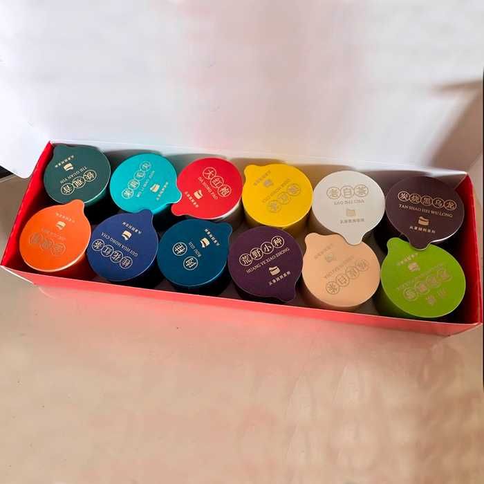 Дегустаційний набір ❱ Чайна Симфонія Сходу ❰ 12 видів китайського чаю