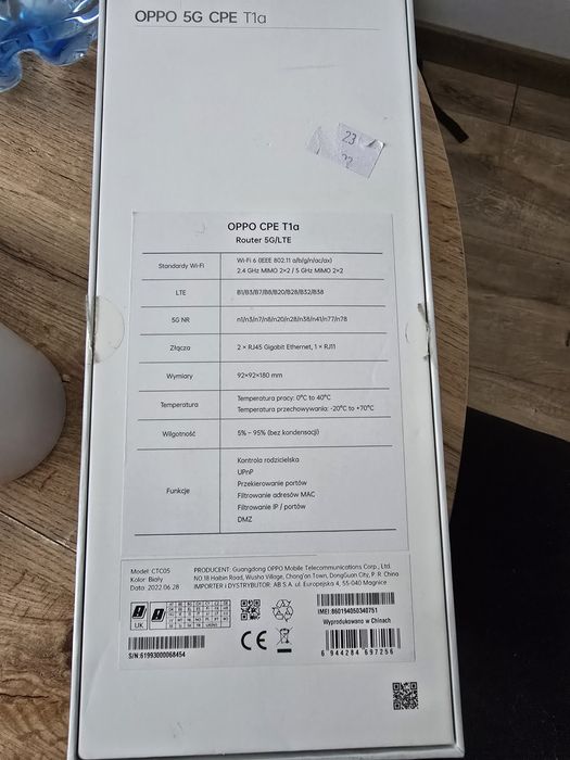 Oppo 5G CPE T1A.