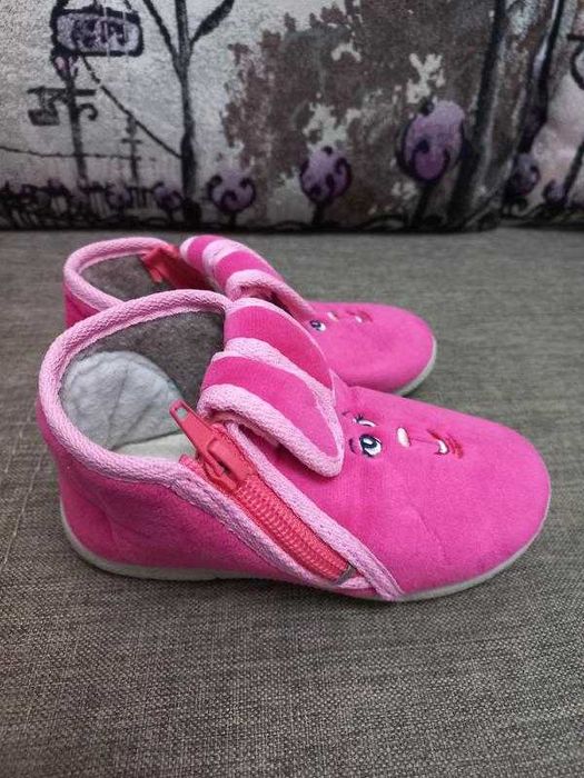 Детские тёплые тапочки 25 р