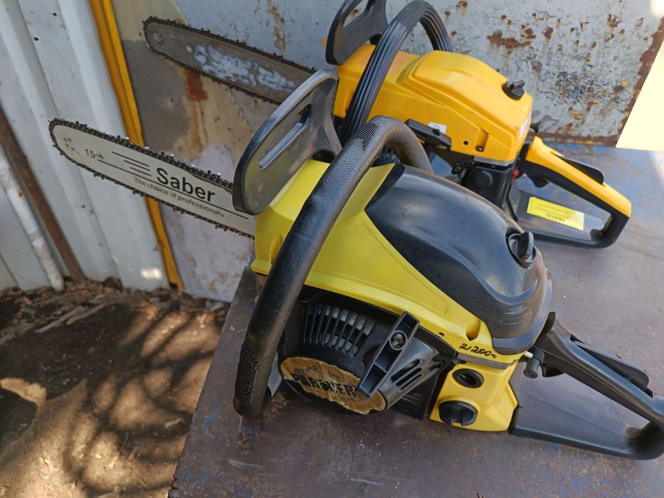 Бензопила мощность 1600 Вт(2,5 л.с)