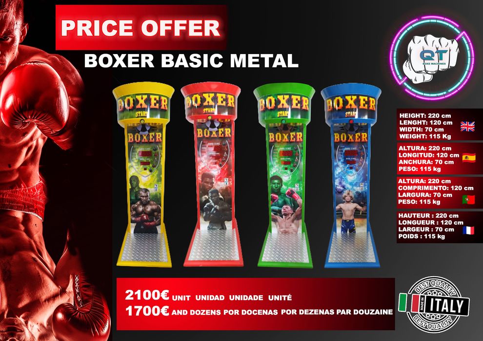 Maquinas De Boxe Novas