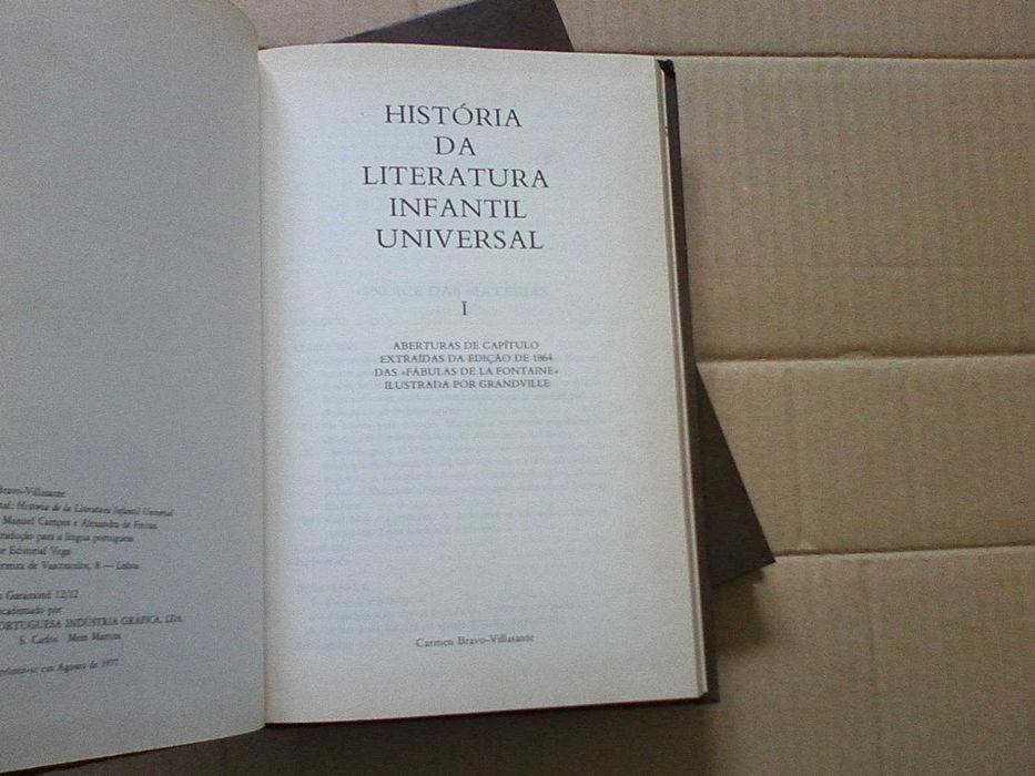 História da Literatura Infantil Universal (Obra completa em 2 volumes)