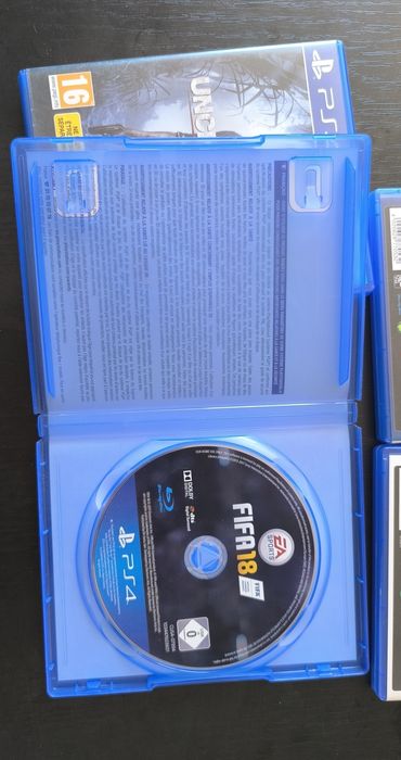 Uncharted 4/Onrush/F1 2015/Fifa 18 PlayStation 4