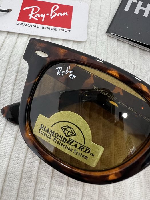 Oculos de sol ray ban wayfarer tartaruga