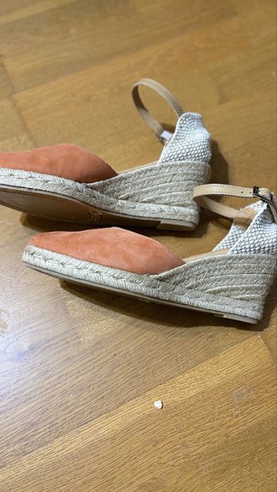 Hiszpańskie espadryle na platformie. Kanna. Nowe. 39