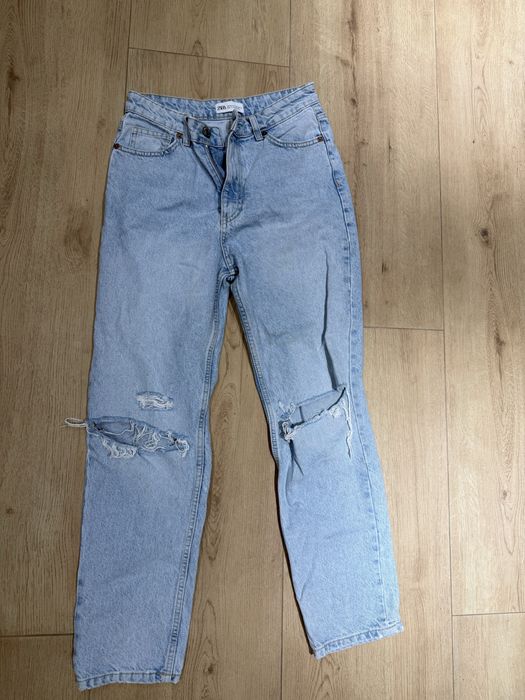 Джинсы джинси wide leg широка штанина 36 38 Zara