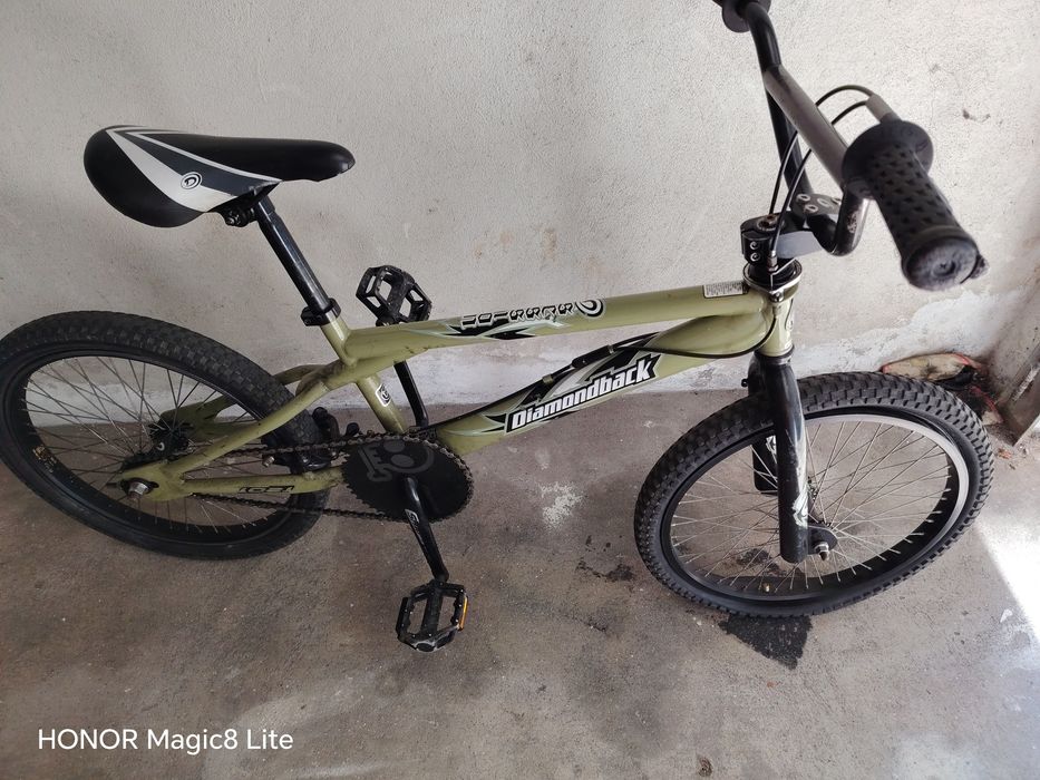 Bicicleta bmx roda 20 verde