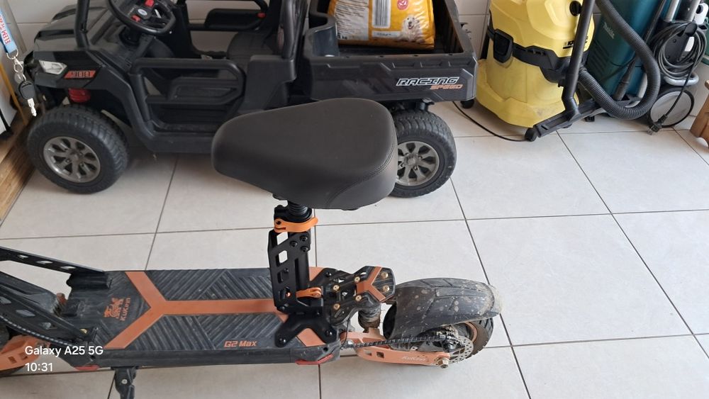 Siedzenie do hulajnogi kukirin g2 max