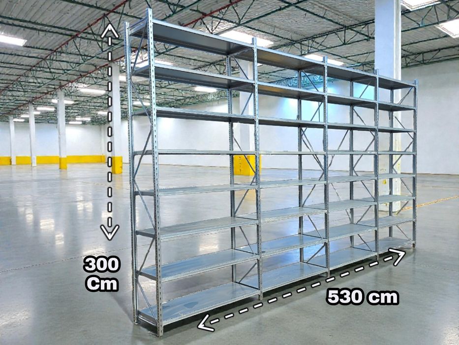 Regały magazynowe półkowe stow