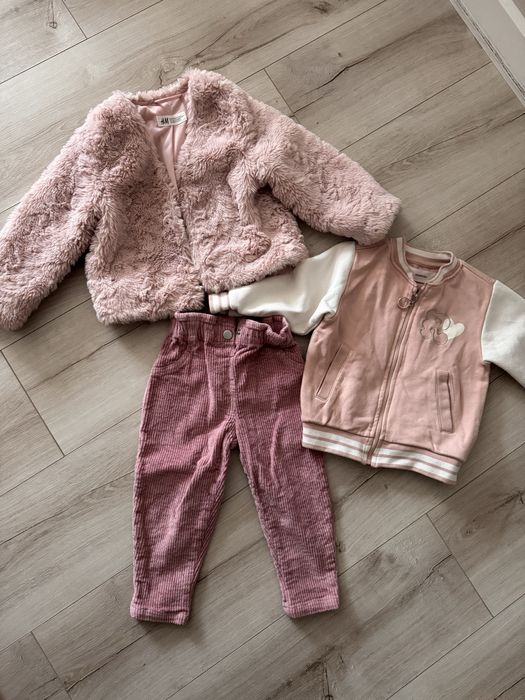 Шубка  шерпа шуба куртка бомбер 92 zara hm штани джинси