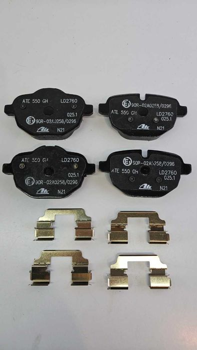 ATE LD2760 Klocki hamulcowe hamulce tarczowe 90R-02A0258/0296