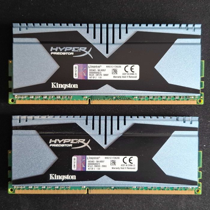 RAM DDR3 Kingston HyperX Predator 2x4GB DDR3-2133 CL11