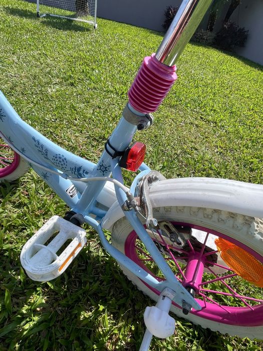Bicicleta Frozen/Elsa 14”- Muito estimada
