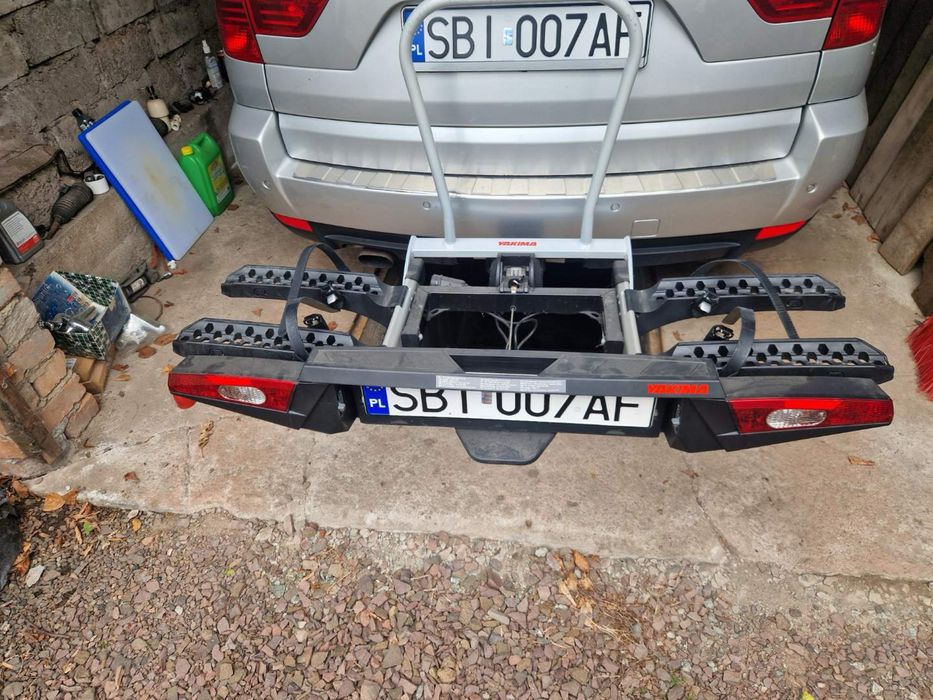 Bagażnik rowerowy na hak  58 kg udzwigu